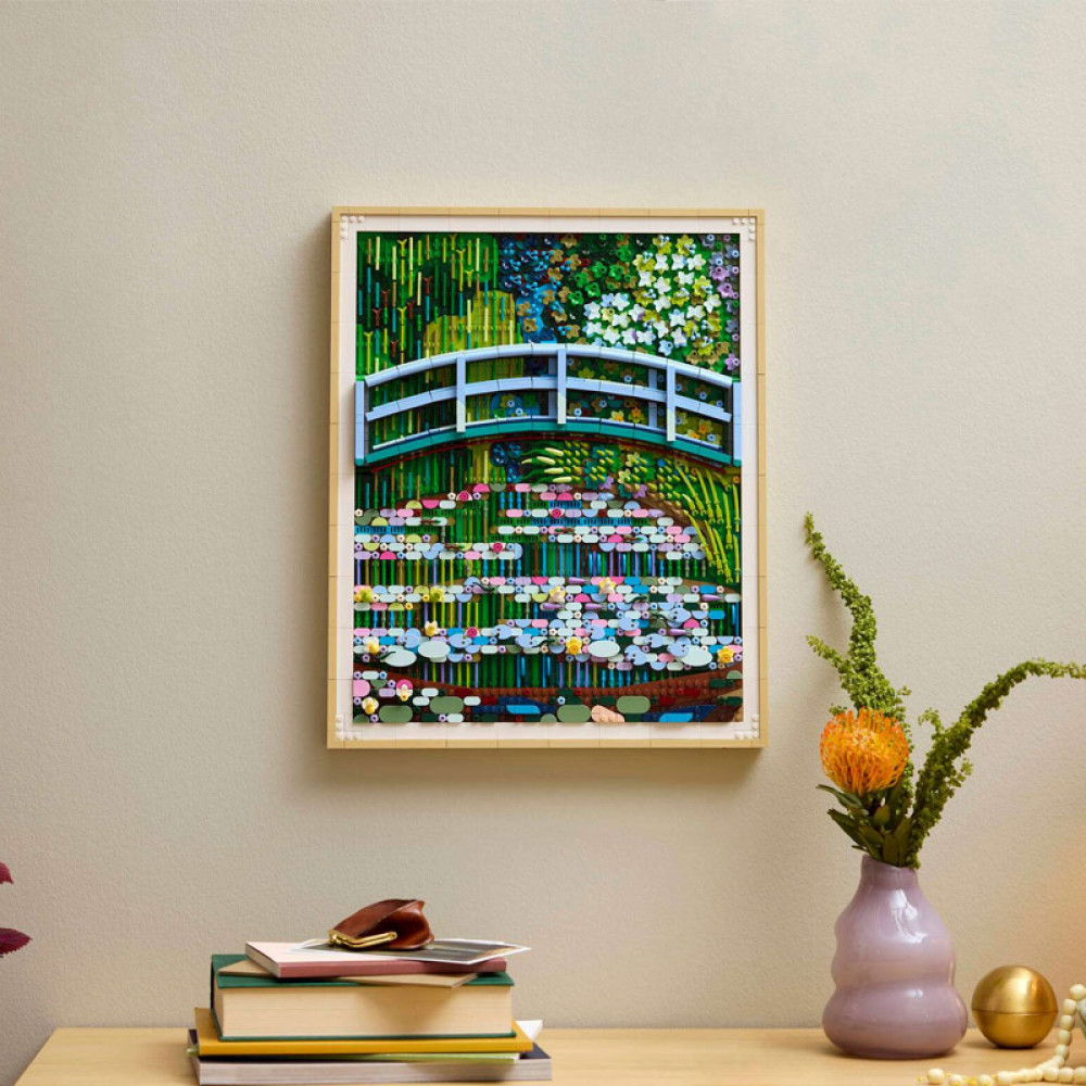 LEGO® Art Claude Monet-Bridge Over A Pond Of Water Lilies (31220)