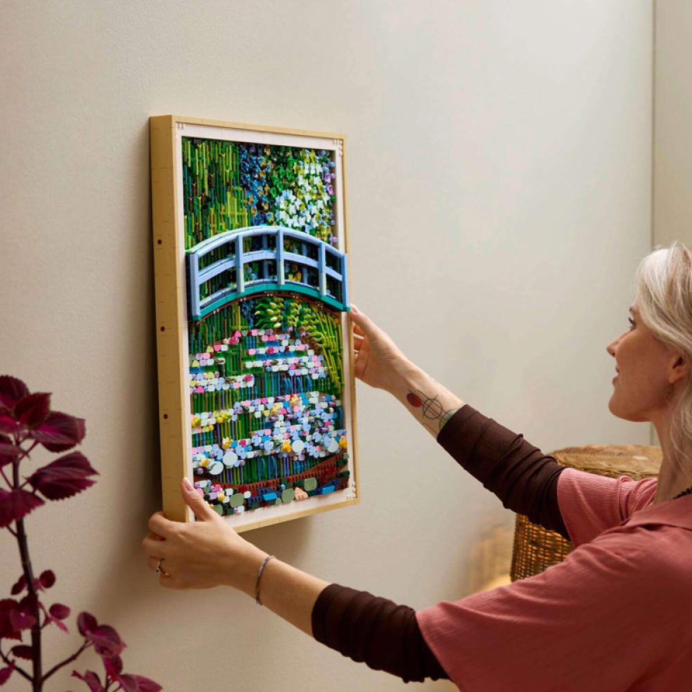 LEGO® Art Claude Monet-Bridge Over A Pond Of Water Lilies (31220)