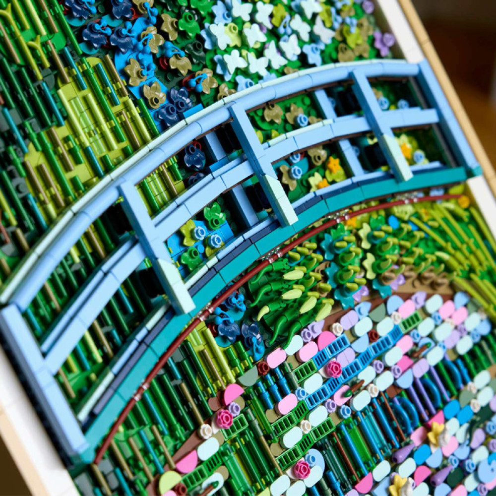LEGO® Art Claude Monet-Bridge Over A Pond Of Water Lilies (31220)