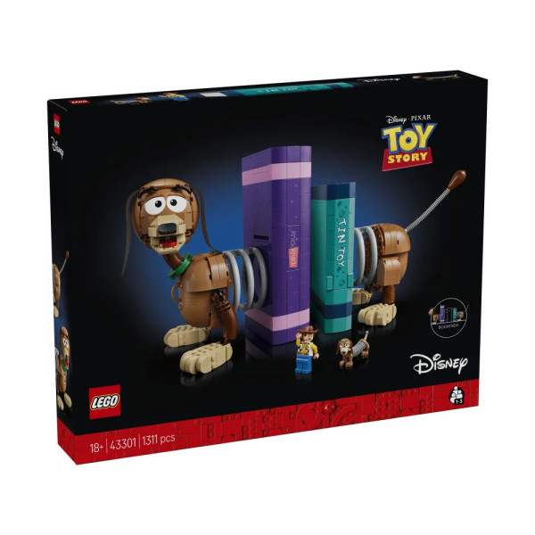 LEGO® Disney Toy Story Slinky Dog Bookends (43301)