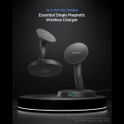 Spigen EF151MS 3IN1 Essential Wireless Charger Magsafe 15W (Μαύρο)