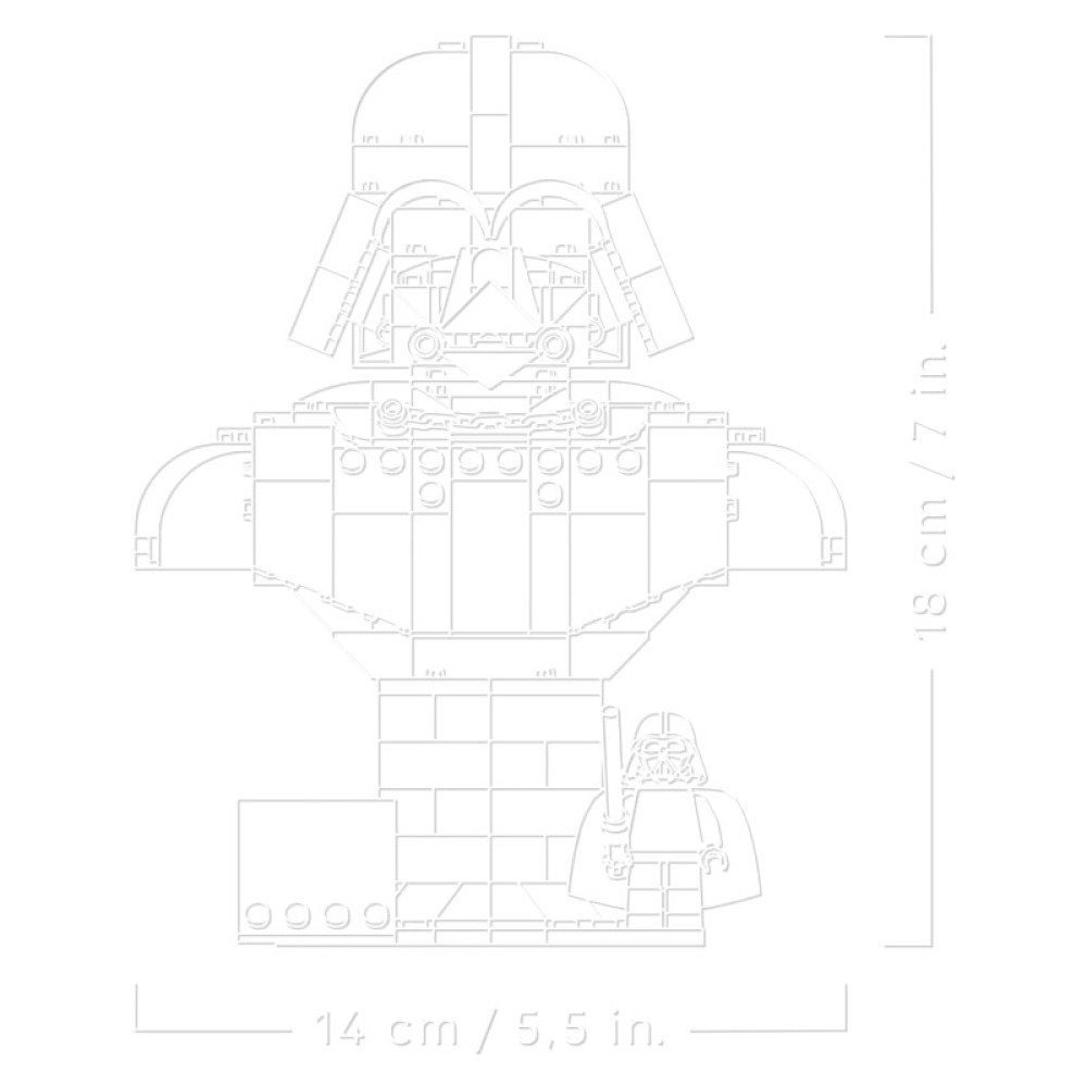 LEGO® Star Wars Darth Vader Bust (75439)