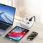 Tech-Protect PCS3X4 Πολύπριζο 3 Θέσεων, 2 USB & 2 TYPE-C 2m (Λευκό)