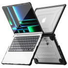 Tech-Protect Smartshell Pro για Macbook Pro 14" M1 / M2 / M3 / M4 / M5 PRO / Max 2021-2026 (Μαύρο/Διάφανο)