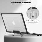 Tech-Protect Smartshell Pro για Macbook Pro 14" M1 / M2 / M3 / M4 / M5 PRO / Max 2021-2026 (Μαύρο/Διάφανο)