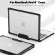 Tech-Protect Smartshell Pro για Macbook Pro 14" M1 / M2 / M3 / M4 / M5 PRO / Max 2021-2026 (Μαύρο/Διάφανο)