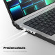 Tech-Protect Smartshell Pro για Macbook Pro 14" M1 / M2 / M3 / M4 / M5 PRO / Max 2021-2026 (Μαύρο/Διάφανο)