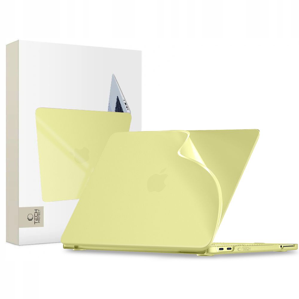 Tech-Protect Softshell για Macbook NEO 13 2026 (MATTE CITRUS)