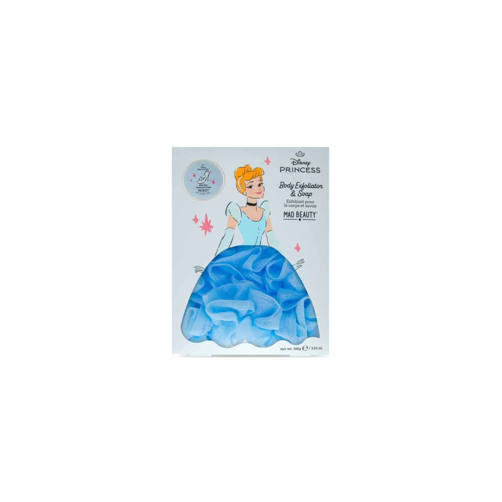 Mad Beauty Disney Princess Express Yourself Body Exfoliator and Soap - Cinderella