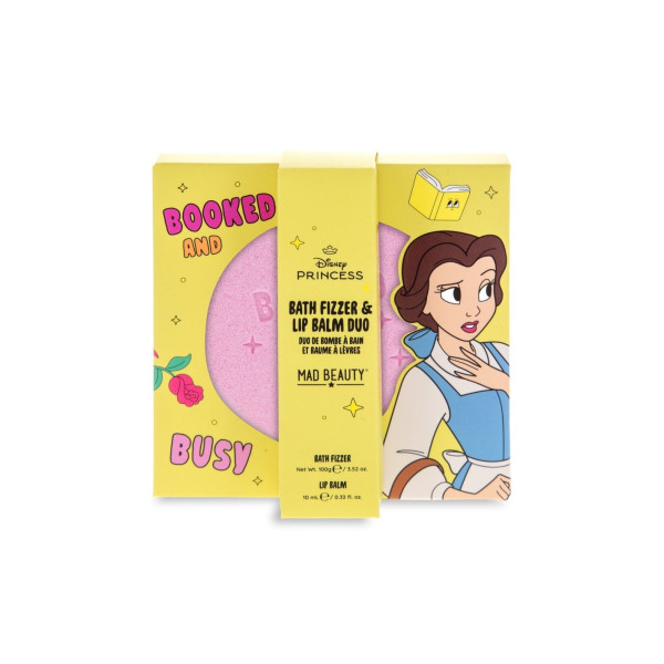 Mad Beauty Princess Express Yourself Bath Fizzer & Lip Balm Set - Belle
