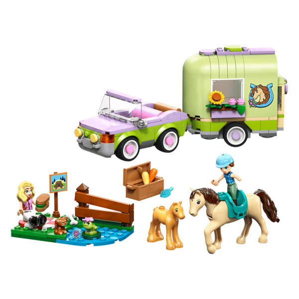 LEGO® Friends Horse & Baby Foal Trailer (42695)
