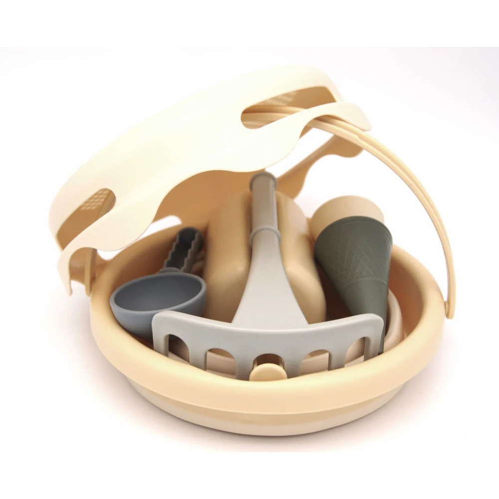CompacToys 7σε1 Κουβαδάκια Παραλίας - Beige