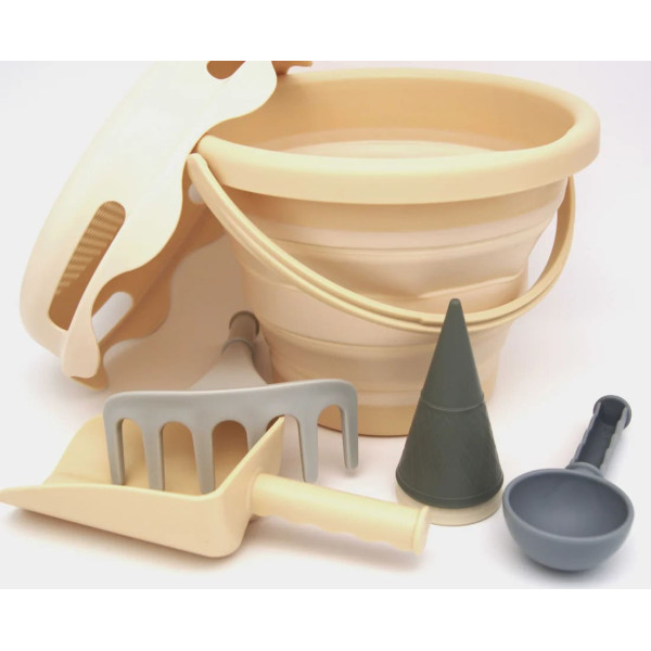 CompacToys 7σε1 Κουβαδάκια Παραλίας - Beige