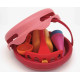 CompacToys 7σε1 Κουβαδάκια Παραλίας - Red