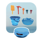 CompacToys 7σε1 Κουβαδάκια Παραλίας - Blue