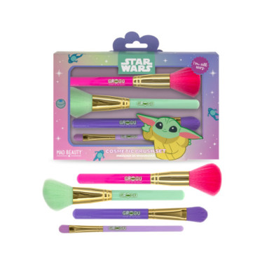 Mad Beauty Star Wars Galaxy Cosmetic Σετ Πινέλων - Grogu