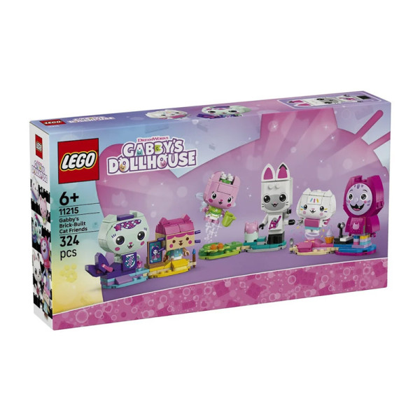 LEGO® Gabby's Brick-Built Cat Friends (11215)