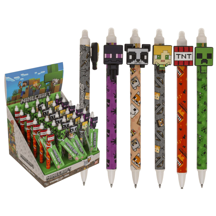 Minecraft Στυλό Erasable Gel Pen (1 τμχ)