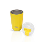 EcoLife Ανοξείδωτο Ποτήρι Θερμός Pure Yellow 360ml