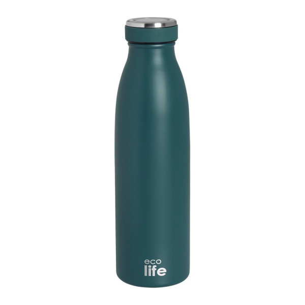 EcoLife Slim Ανοξείδωτο Μπουκάλι Θερμός Blue 500ml
