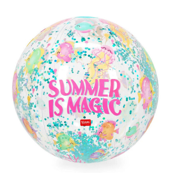 Legami Φουσκωτή Μπάλα Θαλάσσης Summer is Magic - Glitter Beach Ball