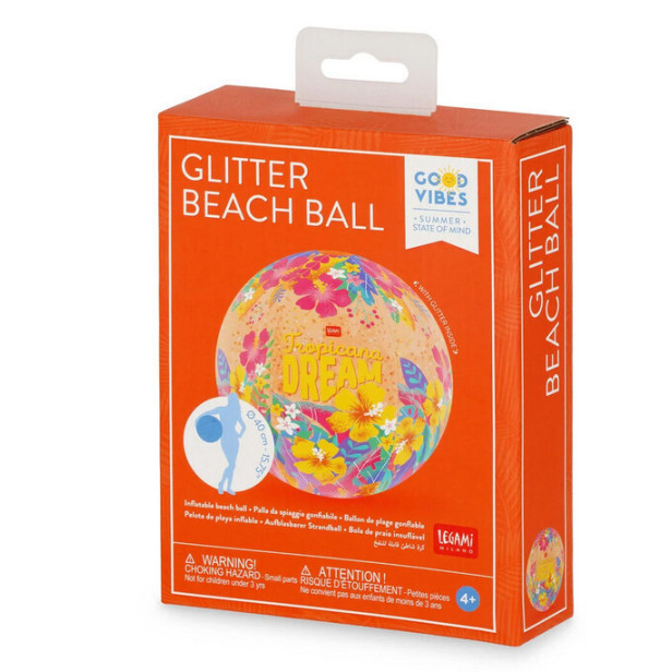 Legami Φουσκωτή Μπάλα Θαλάσσης Tropicana Dream - Glitter Beach Ball