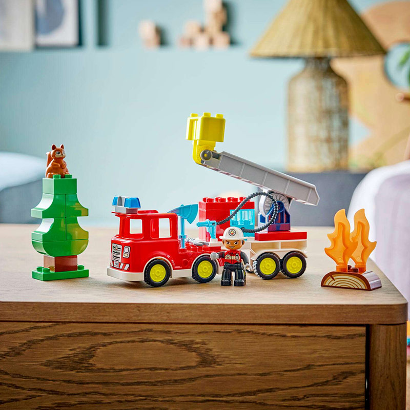 LEGO® Duplo Fire Truck With Hose And Firefighter (10473)