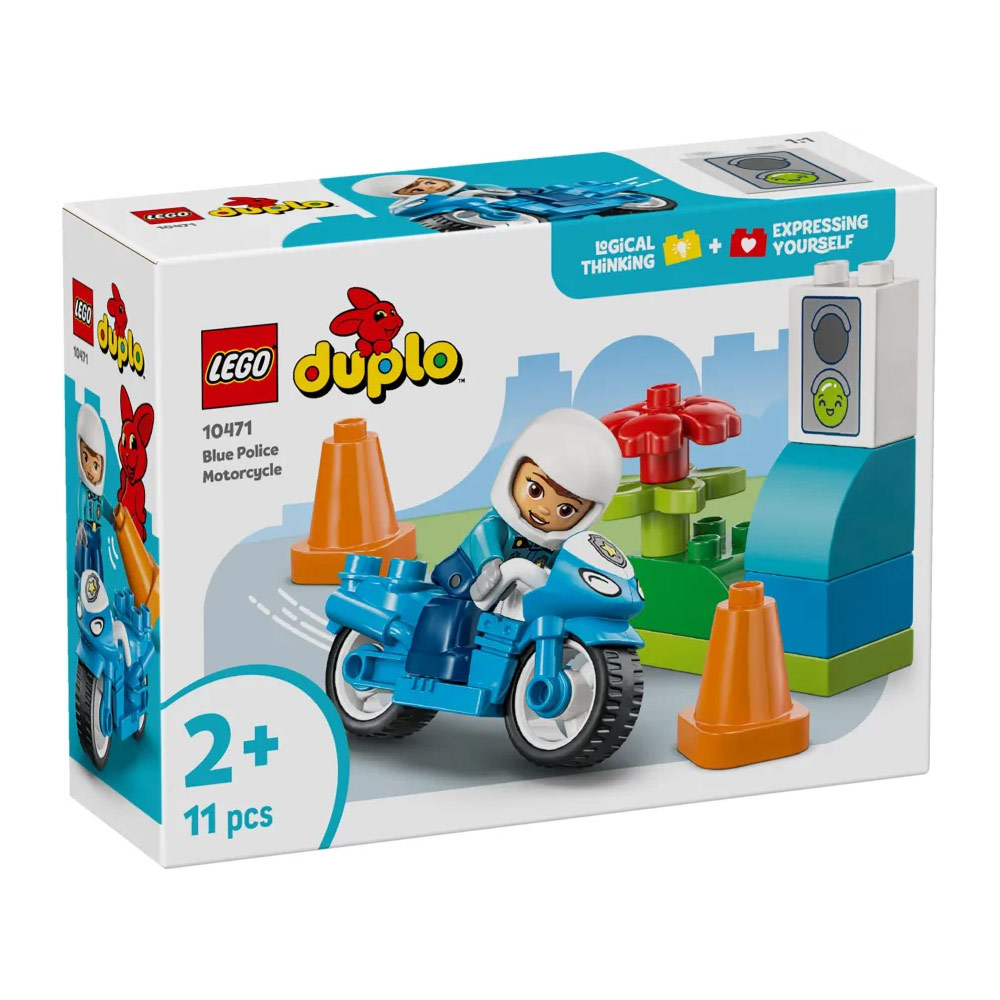 LEGO® Duplo Blue Police Motorcycle (10471)