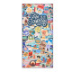 Legami Πετσέτα Θαλάσσης Travel Stickers