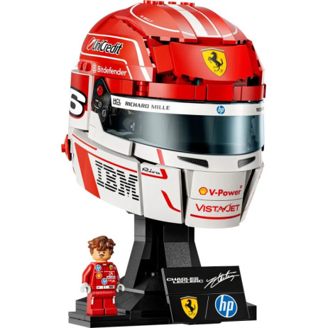 LEGO® Editions Scuderia Ferrari HP Charles Leclerc Helmet (43014)