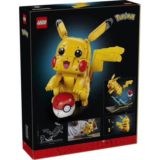 LEGO® Pokemon Pikachu & Poke Ball (72152)