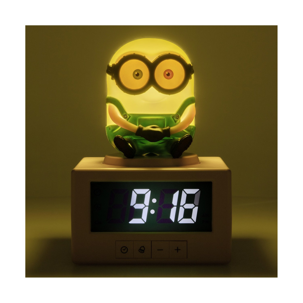 Paladone Icons: Minions - Alarm Clock Night Light (PP13318MN)
