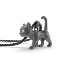 Meta[l]morphose On Shirt Κολιέ Μεταγιόν - Black Cat