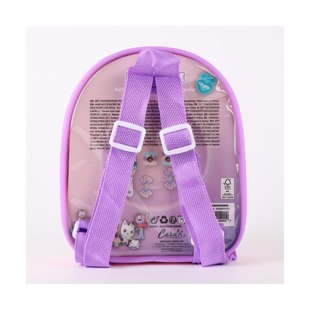 Cerda Beauty: Gabby’s Dollhouse - Accessories Set With Mini Backpack