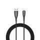 Veger V106 Καλώδιο Φόρτισης USB-C σε Lightning 1.2m (Μαύρο)
