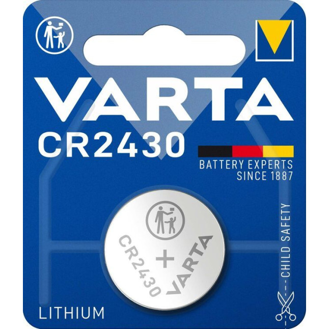 Varta μπαταρία Λιθίου CR2430 (1τμχ)