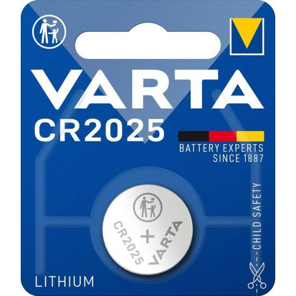 Varta μπαταρία Λιθίου CR2025 (1τμχ)