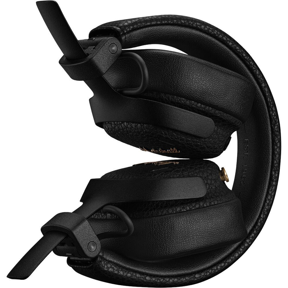 Marshall Milton A.N.C. Wireless on-ear headphones με 80+ ώρες playtime (Black)
