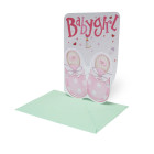 Legami Ευχετήρια Κάρτα - Large - Baby Girl (11,5 x 17 cm)