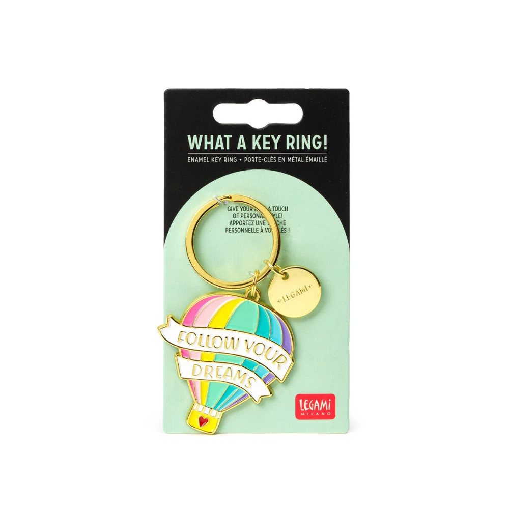 Legami Μπρελόκ από Σμάλτο - Hot Air Balloon - What a Key Ring!