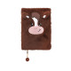 LULUBUG Handmade Λούτρινο Σημειωματάριο Horse Nelly Dots