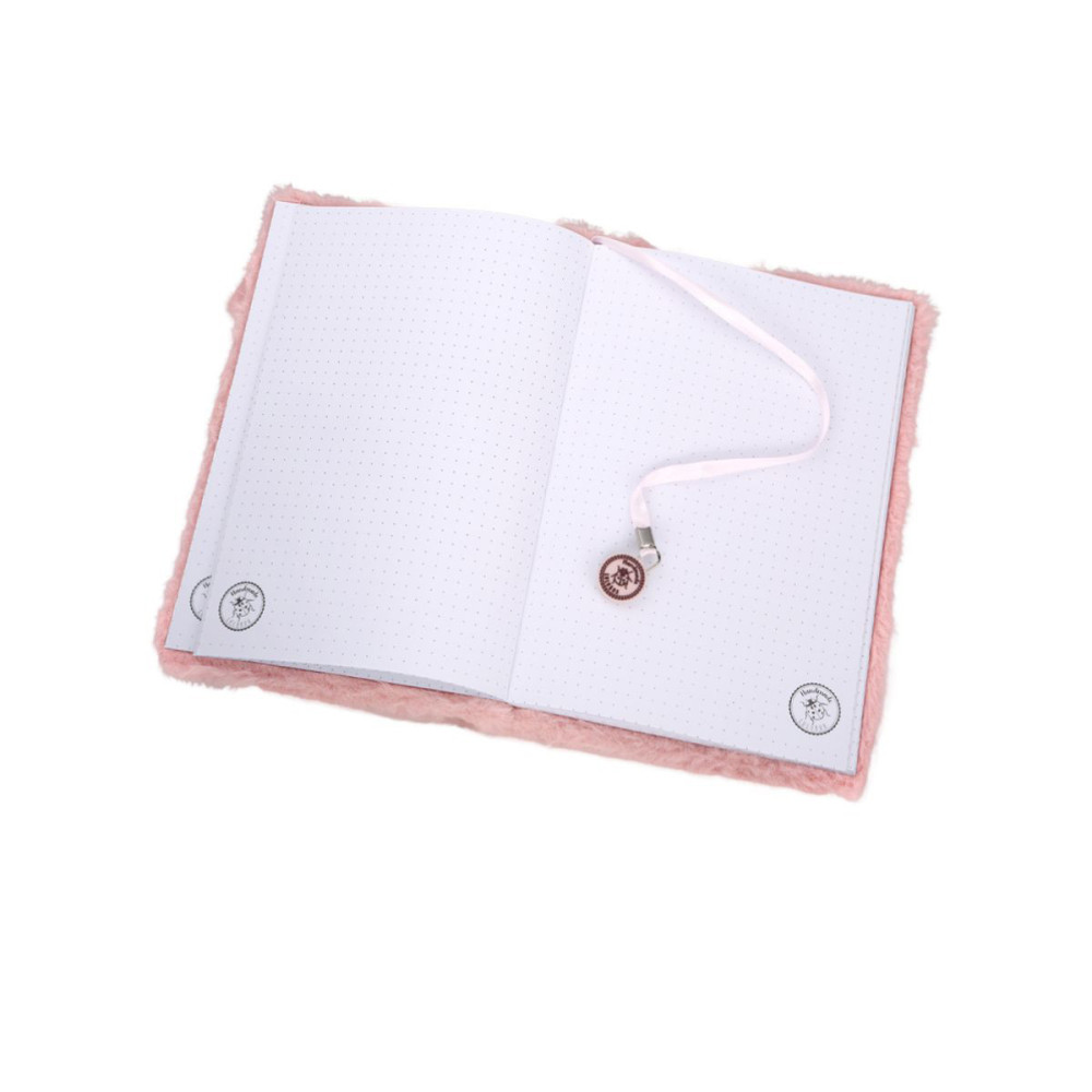 LULUBUG Handmade Λούτρινο Σημειωματάριο Horse Nelly Dots