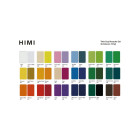 HIMI Twin Cup Gouache Σετ 36 Χρωμάτων με 3 Πινέλα & Παλέτα Ανάμιξης - Ice Blue Case