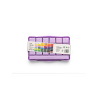 HIMI Twin Cup Gouache Σετ 36 Χρωμάτων με 3 Πινέλα & Παλέτα Ανάμιξης - Purple Case