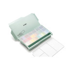 HIMI Twin Cup Jelly Acrylic Σετ 36 Χρωμάτων Pearl Green Case