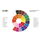 HIMI Semi - Moist Watercolour Σετ 24 Χρωμάτων Purple Case