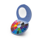 HIMI Watercolour Paint Pan Σετ 24 Χρωμάτων Blue Case