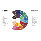 HIMI Watercolour Paint Pan Σετ 24 Χρωμάτων Blue Case