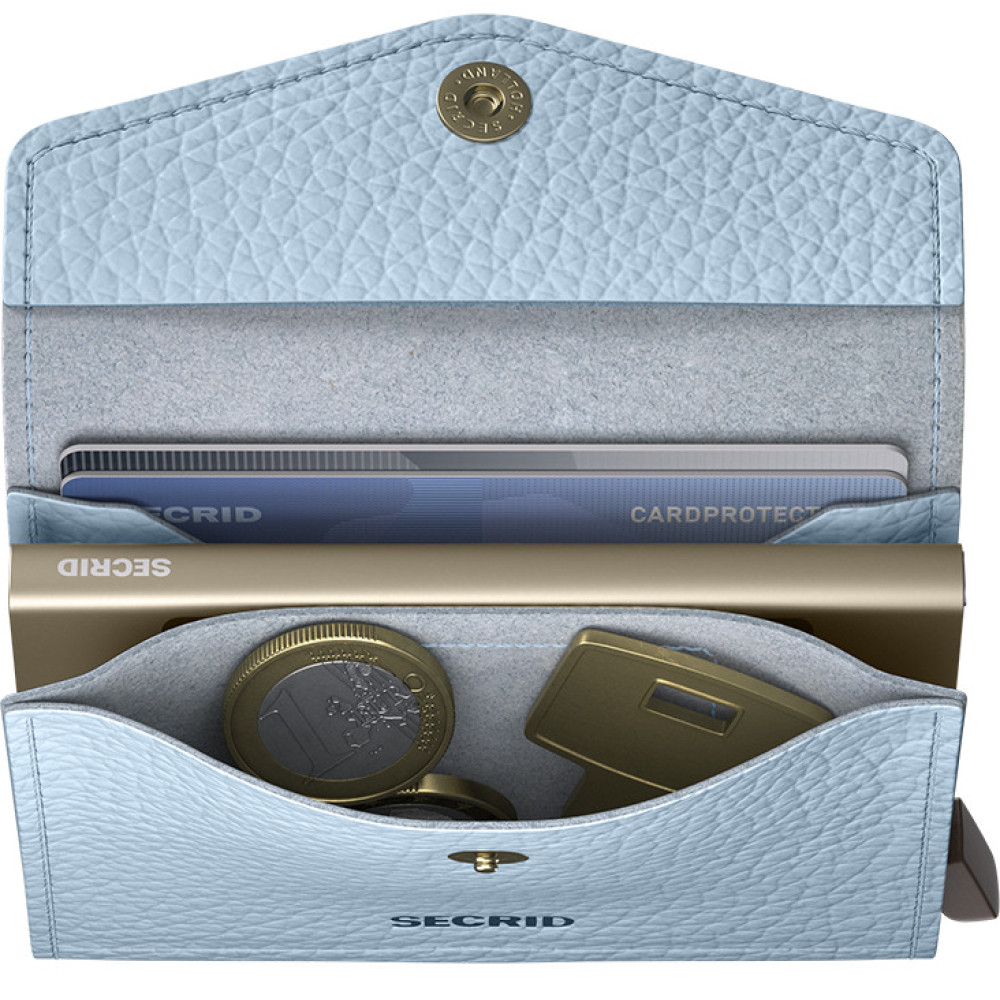 Secrid Envelope Πορτοφόλι Pebble (Ice Blue)