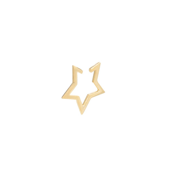 LifeLikes Σκουλαρίκι Star Cuff 1 τμχ (Χρυσό)